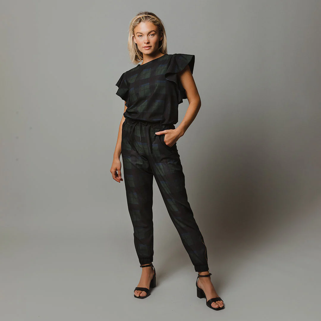 9 to 9 Jumpsuit, Mistletoe - Image 10