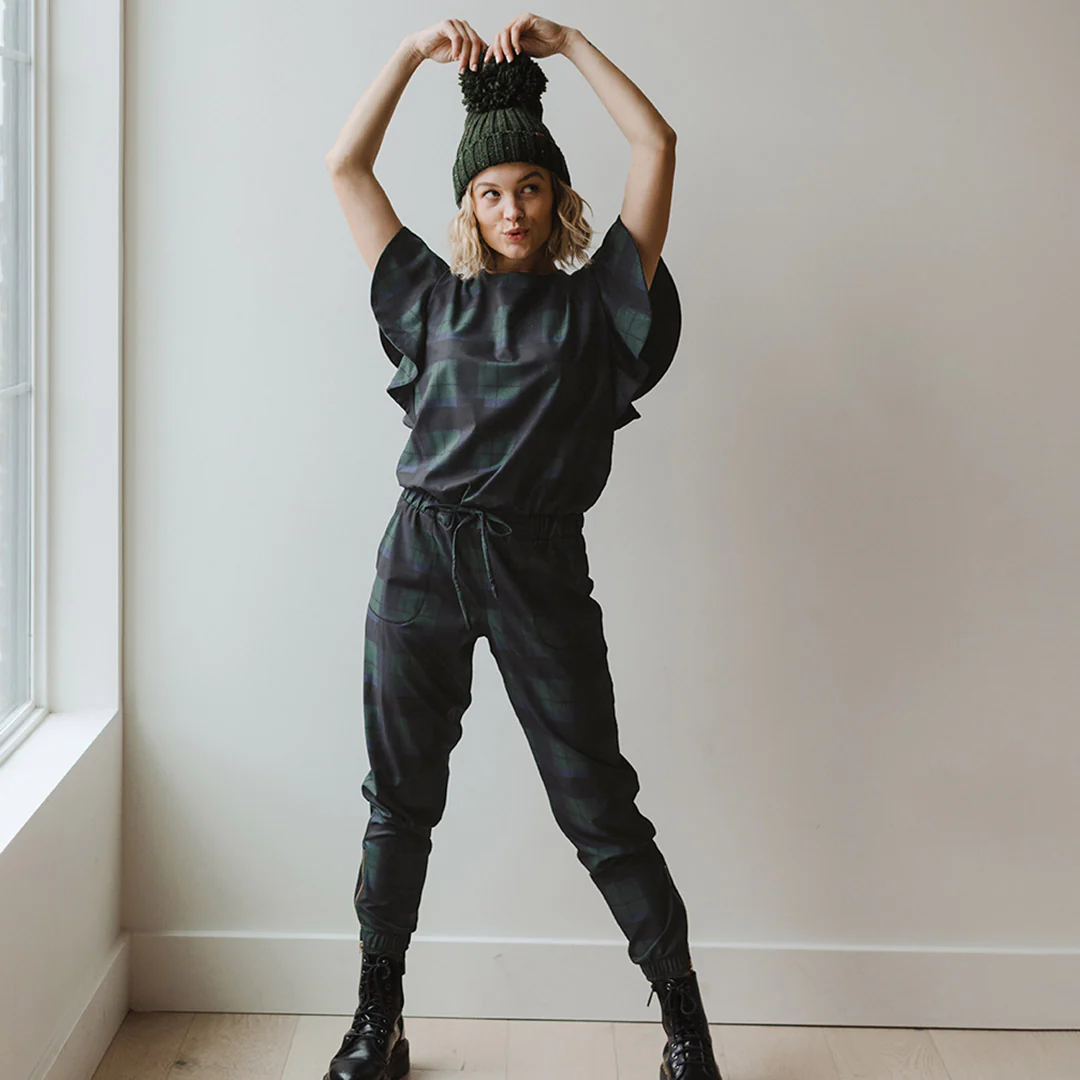 9 to 9 Jumpsuit, Mistletoe - Image 7