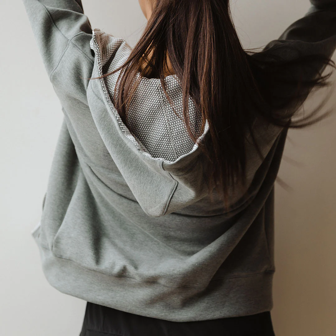 Alta Zip Up Hoodie, Heather Grey - Image 9