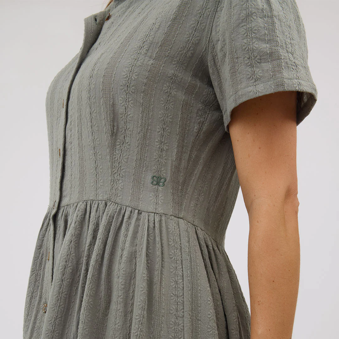 Arroyo Dress, Sage - Image 3