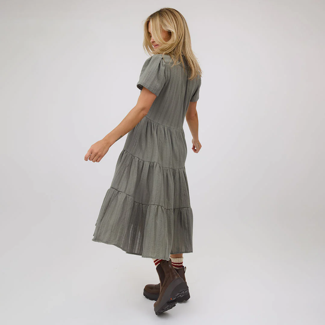 Arroyo Dress, Sage - Image 4