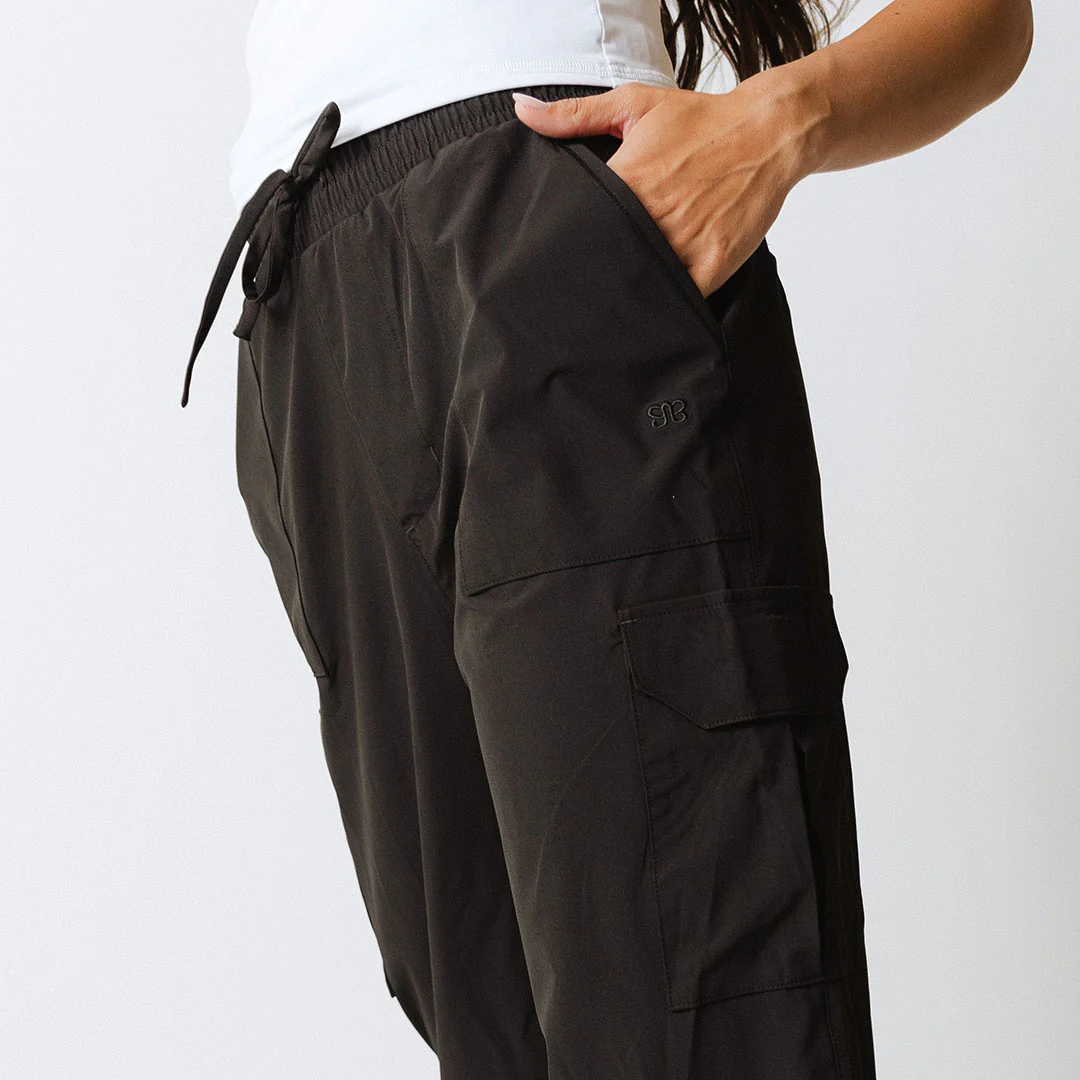 Audrey Cargo Trouser, Black - Image 4