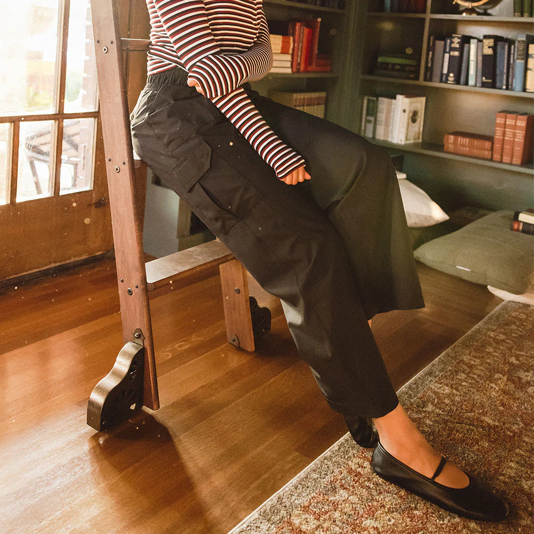 Audrey Cargo Trouser, Black - Image 7