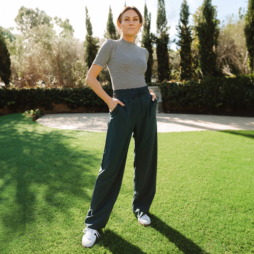 Audrey Trouser, Heather Cobalt - Image 3