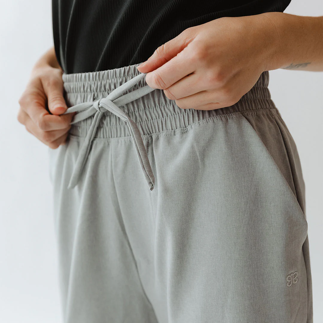 Audrey Trouser, Heather Light Grey - Image 11
