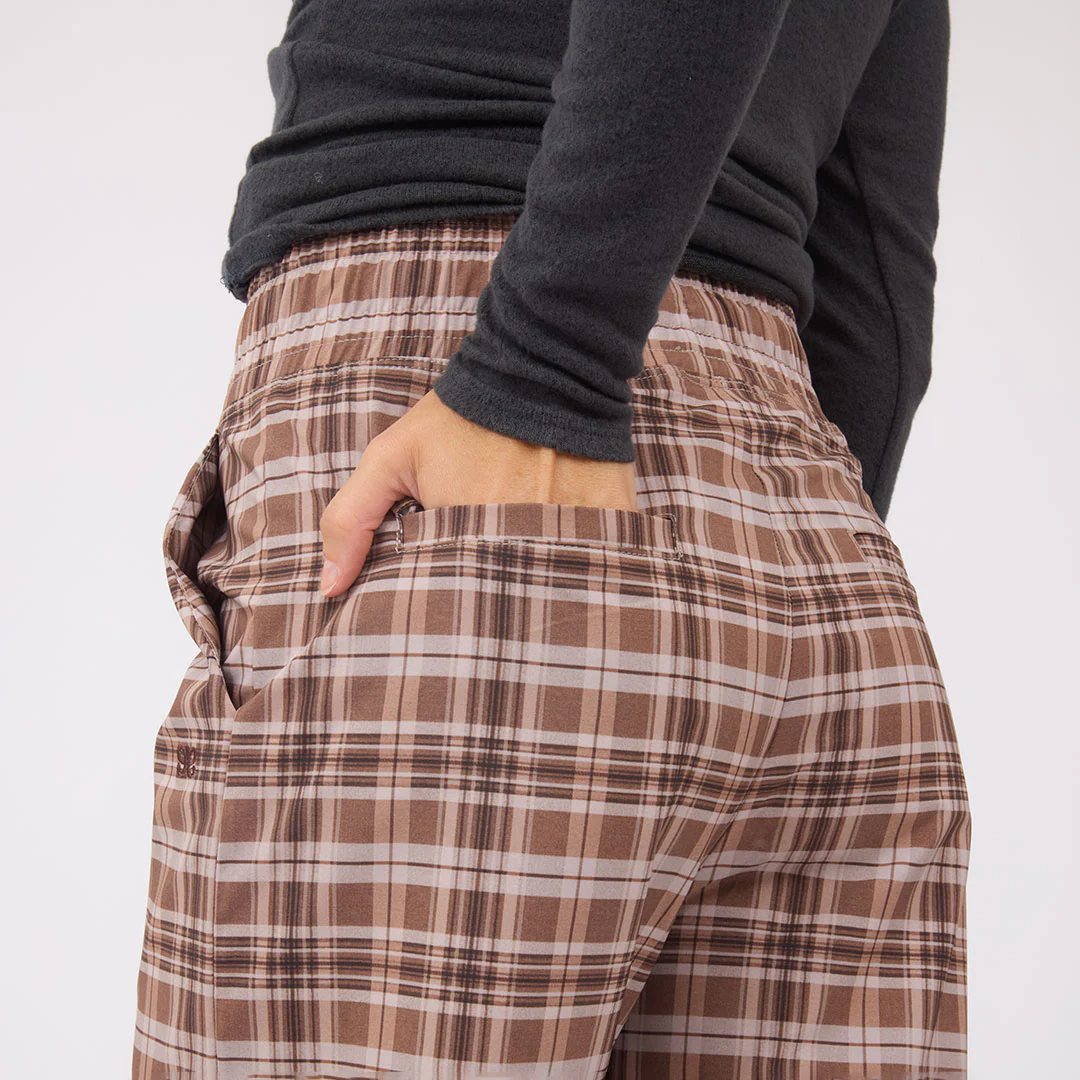 Audrey Trouser, Toffee Plaid - Image 10