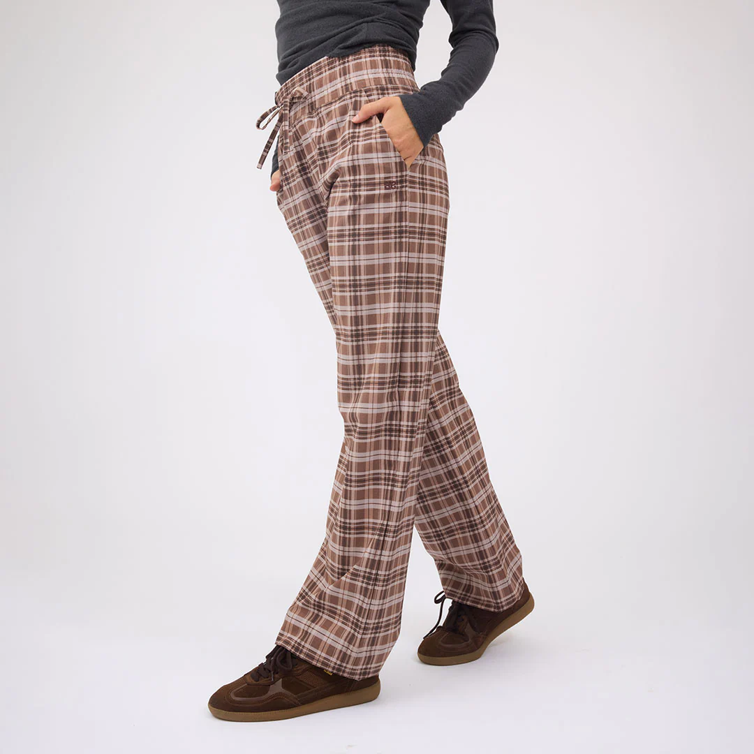 Audrey Trouser, Toffee Plaid - Image 7