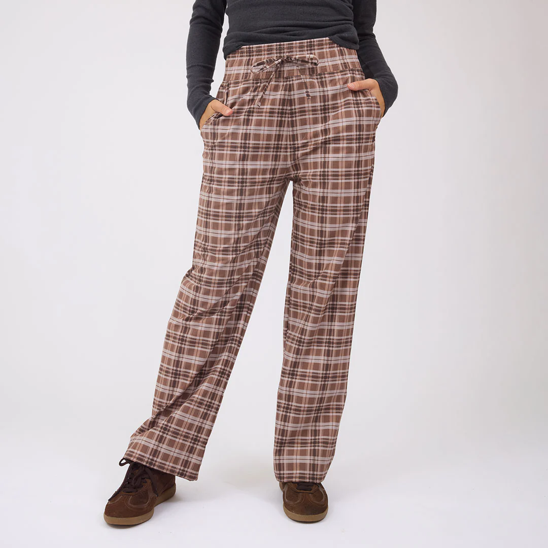 Audrey Trouser, Toffee Plaid - Image 8