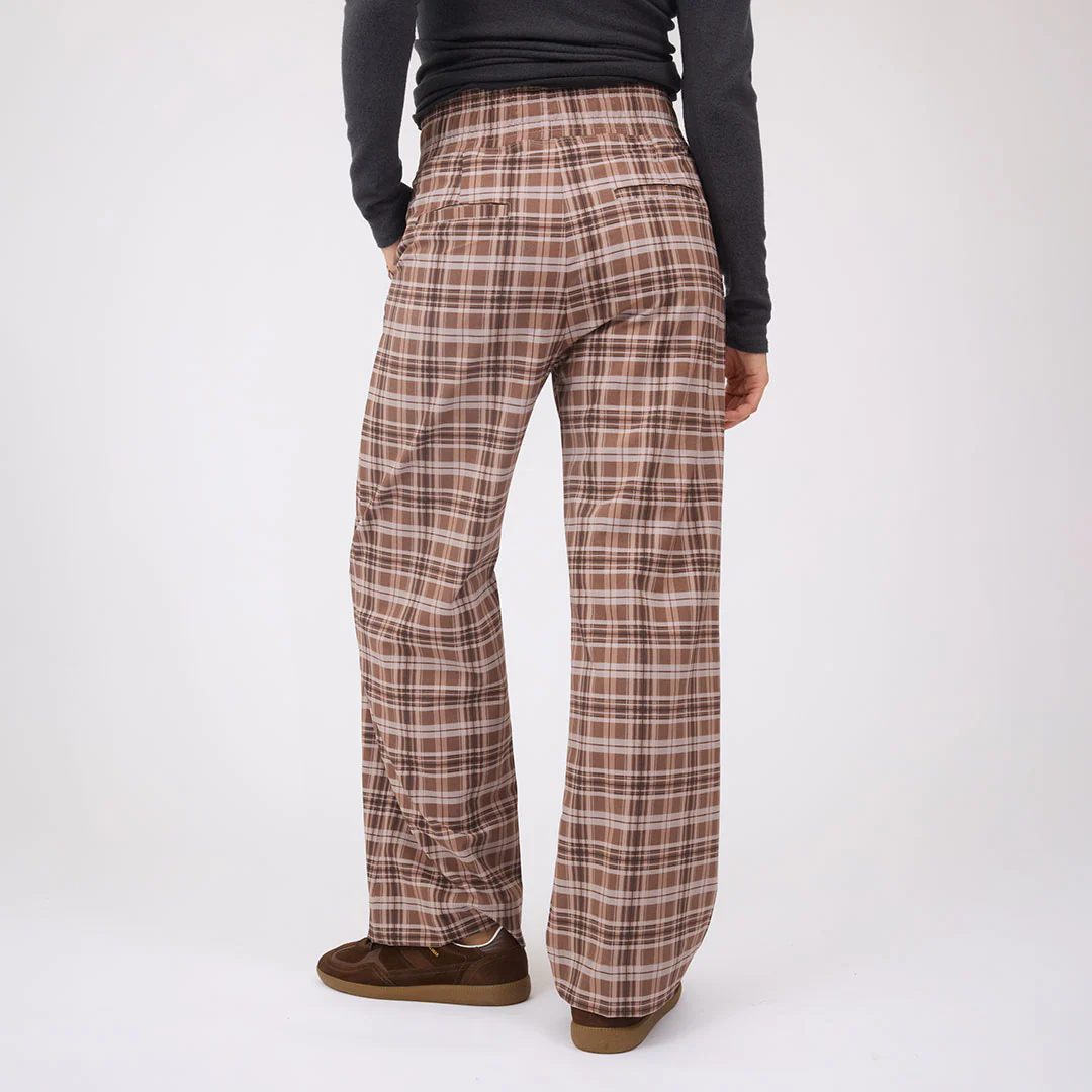 Audrey Trouser, Toffee Plaid - Image 9