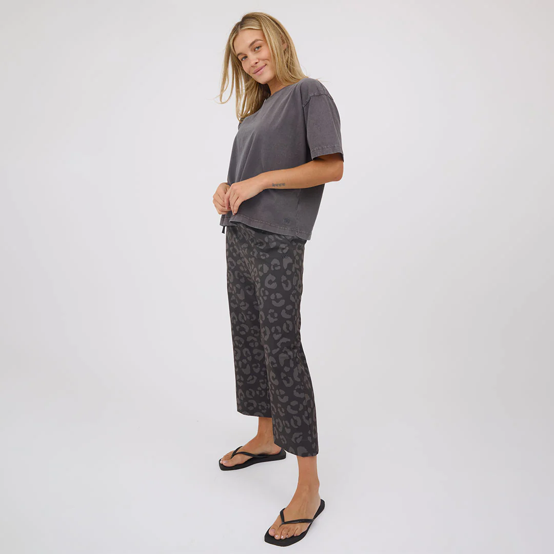 Audrey Wide Leg Pants, Leopard - Image 6
