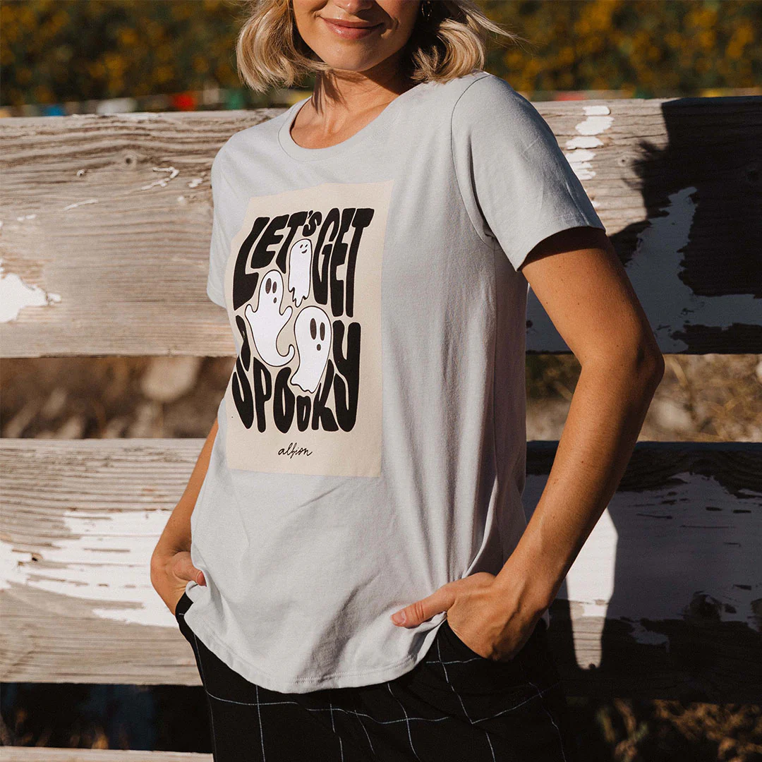 Basic Tee, Spooky White - Image 9