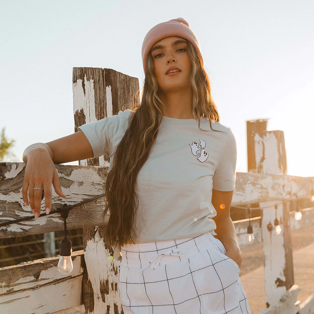 Basic Tee, Three Little Ghosts - Image 3
