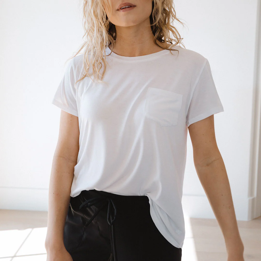 Basic Tee, White - Image 3
