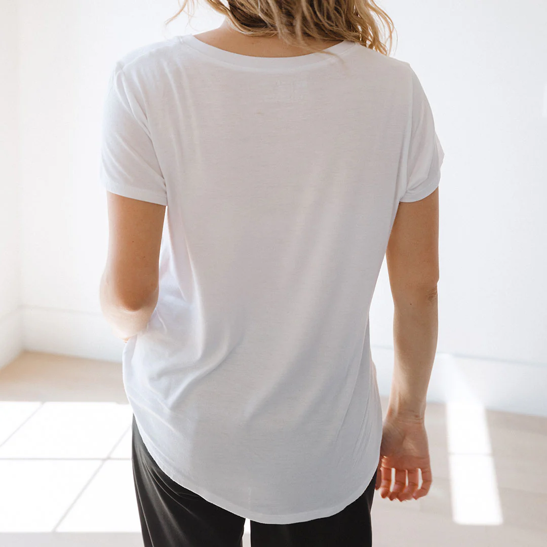 Basic Tee, White - Image 4