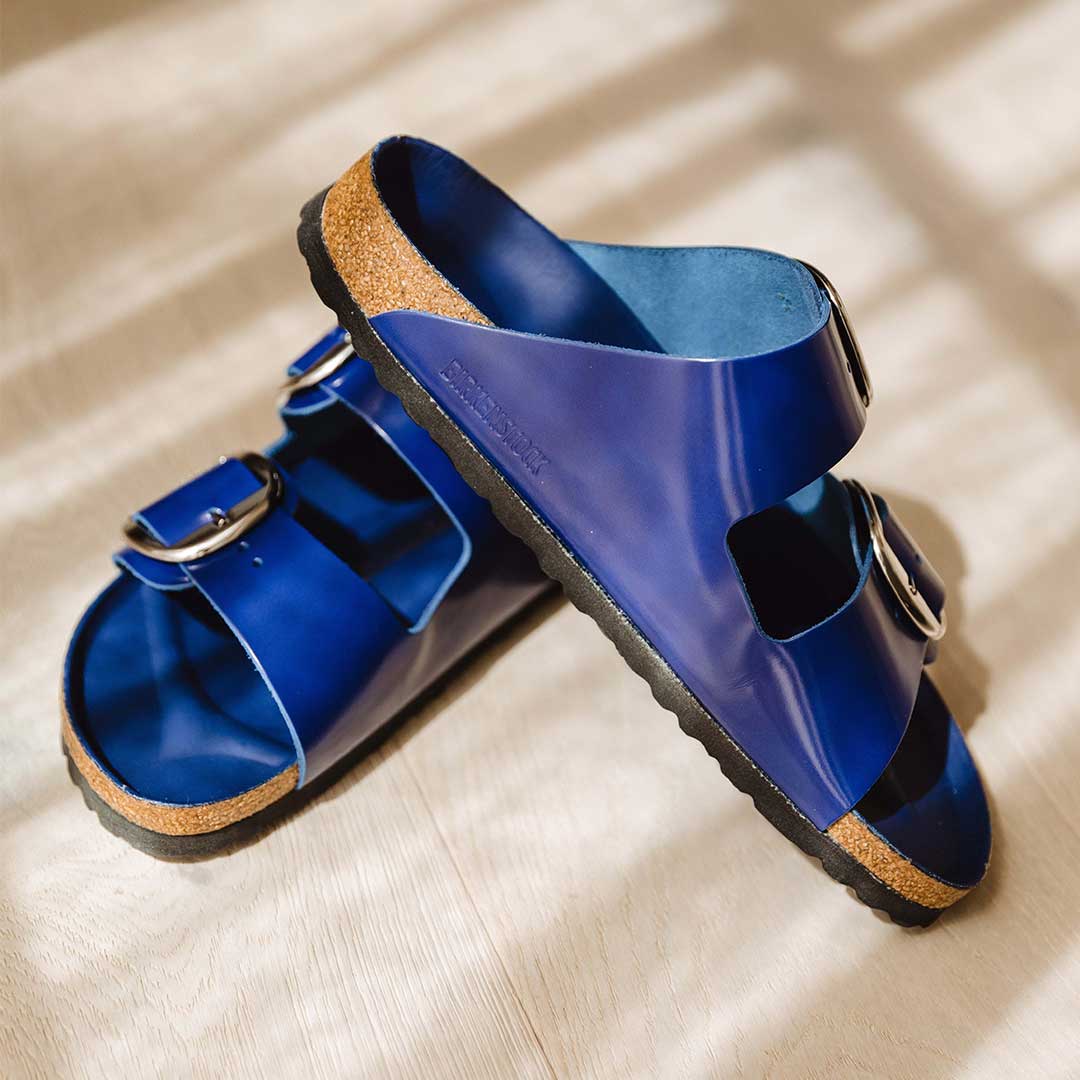 Birkenstock Arizona Big Buckle-High Shine Cobalt - Image 5