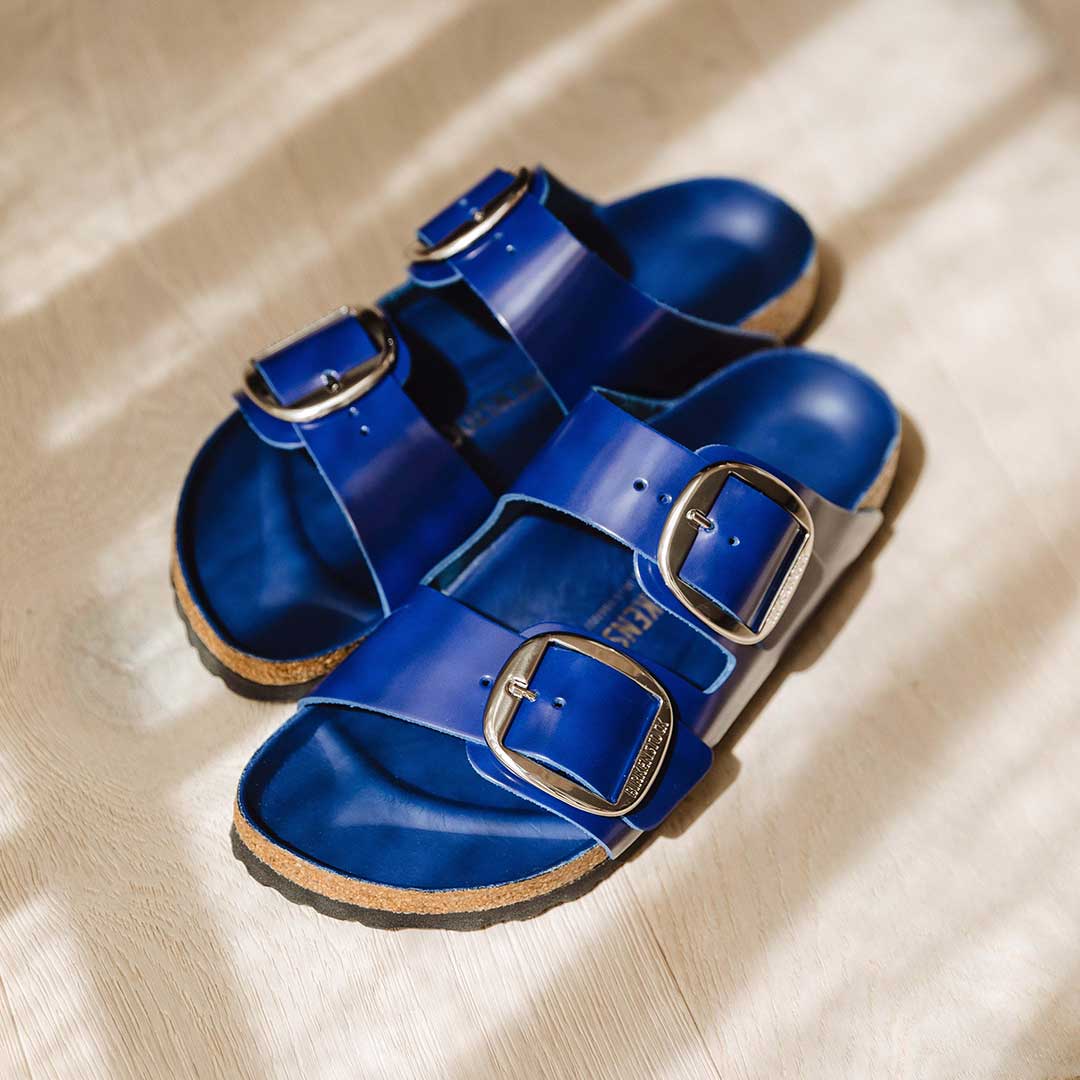 Birkenstock Arizona Big Buckle-High Shine Cobalt - Image 6