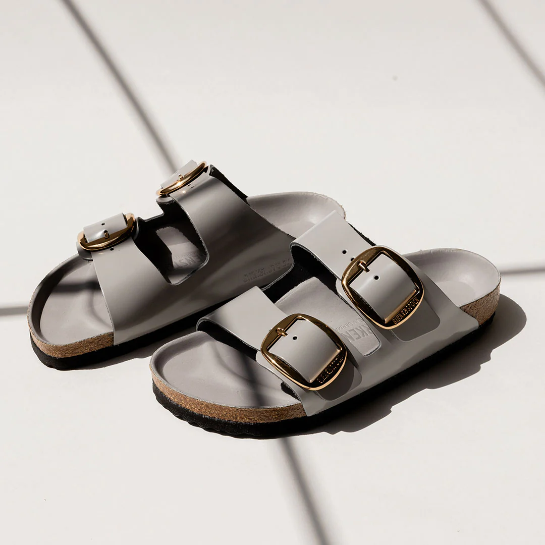 Birkenstock Arizona Big Buckle High Shine Coin Leather - Image 3