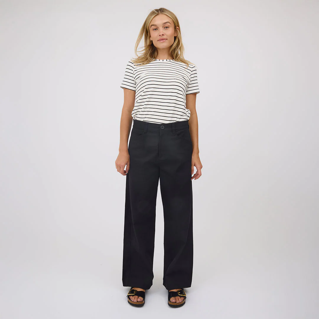 Black Canvas Trouser - Image 11