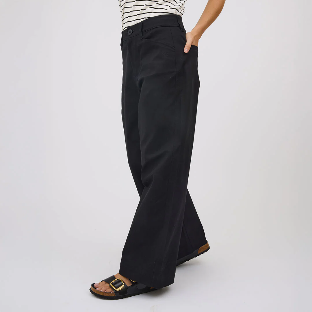 Black Canvas Trouser - Image 7