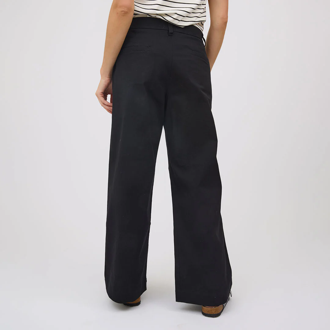 Black Canvas Trouser - Image 9