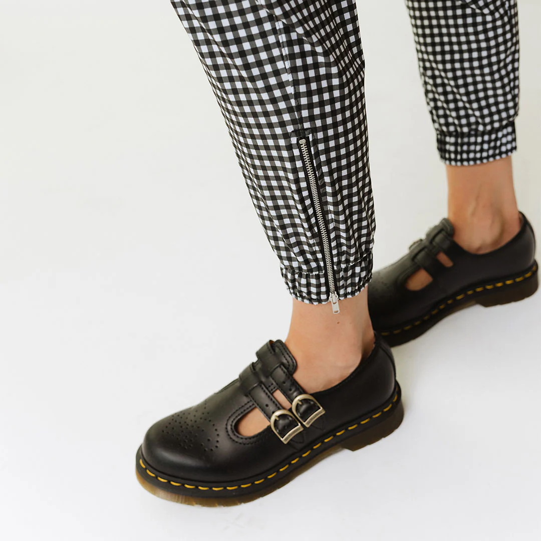 Black Check Jumpsuit - Image 7