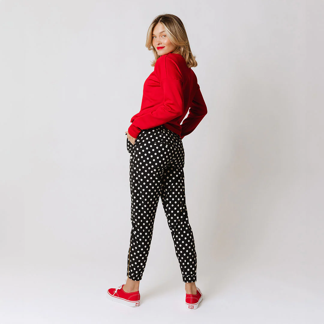 Black Polka Dot Jetsetters - Image 4