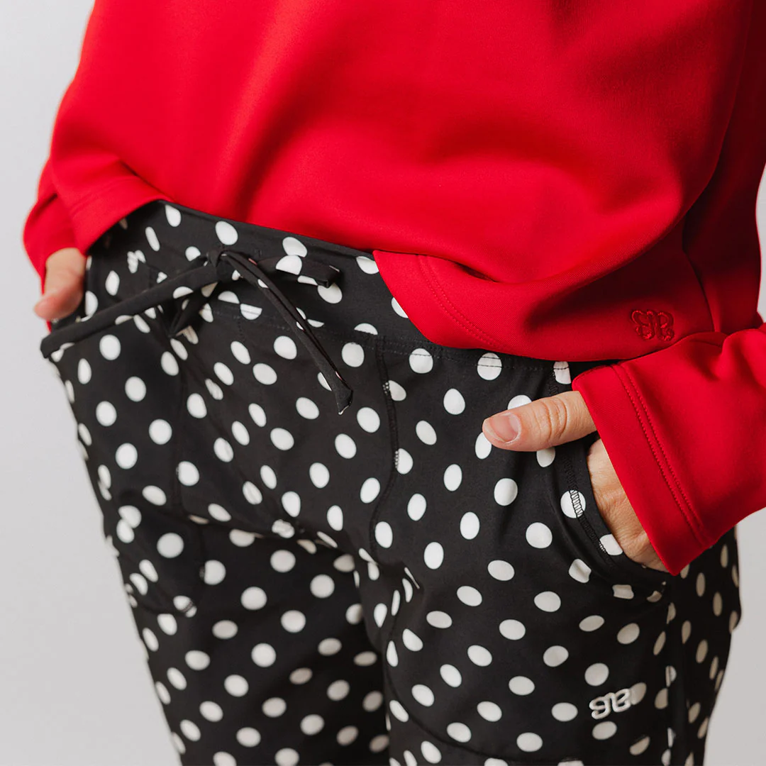 Black Polka Dot Jetsetters - Image 5