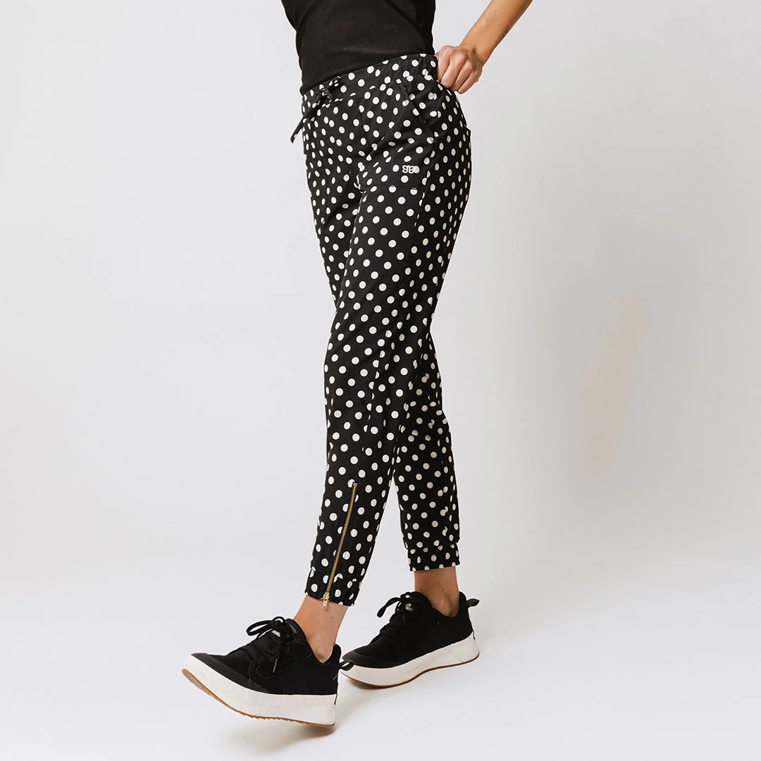 Black Polka Dot Jetsetters - Image 7