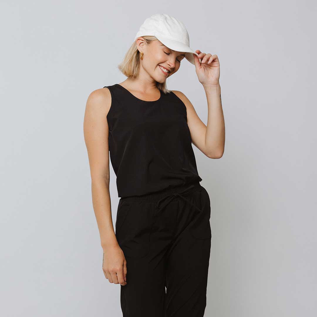 Black Tank Jumpsuit - Image 3