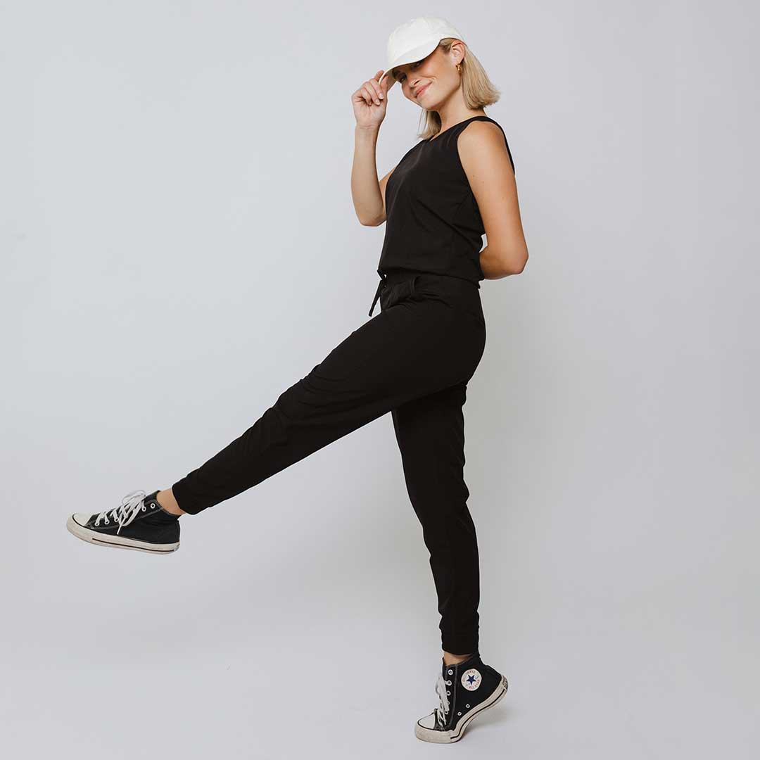 Black Tank Jumpsuit - Image 5