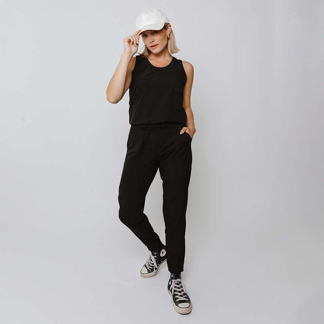 Black Tank Jumpsuit - Image 6
