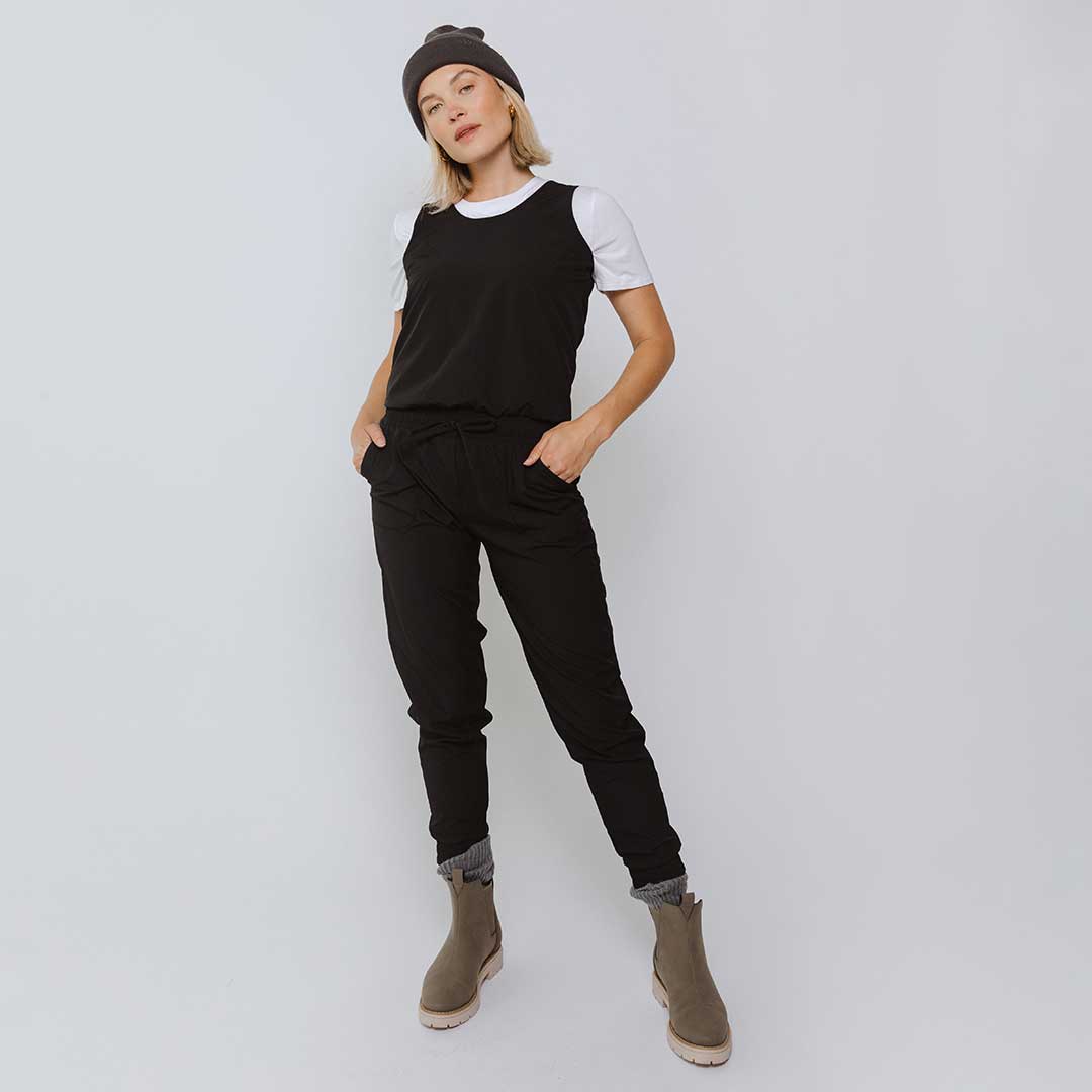 Black Tank Jumpsuit - Image 7