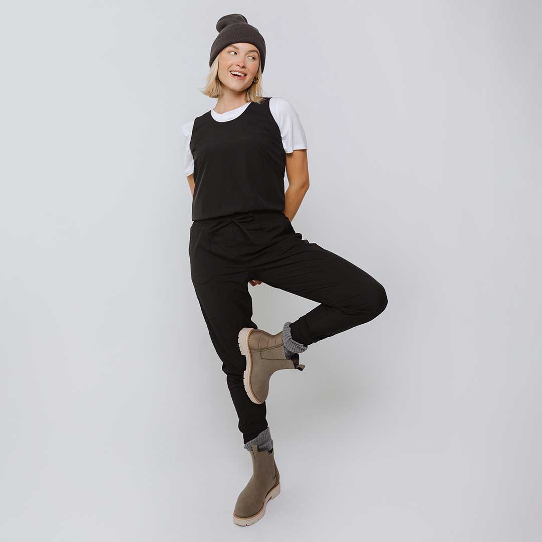 Black Tank Jumpsuit - Image 9