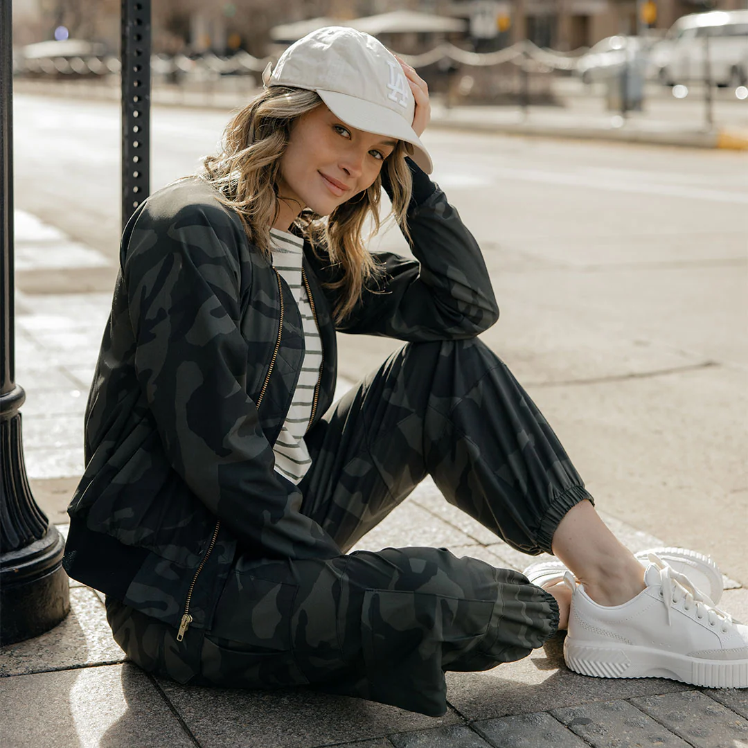 Bomber Jacket, Camo - Image 10