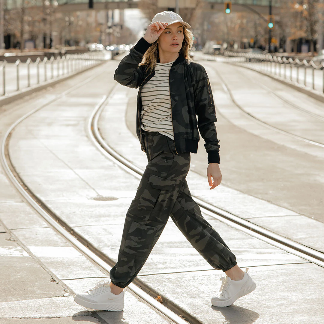 Bomber Jacket, Camo - Image 11
