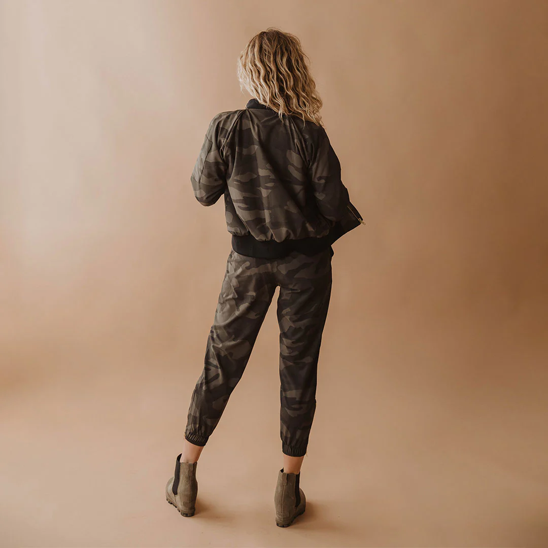 Bomber Jacket, Camo - Image 7