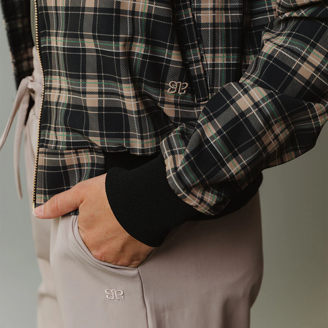 Bonnie Plaid Bomber Jacket - Image 5