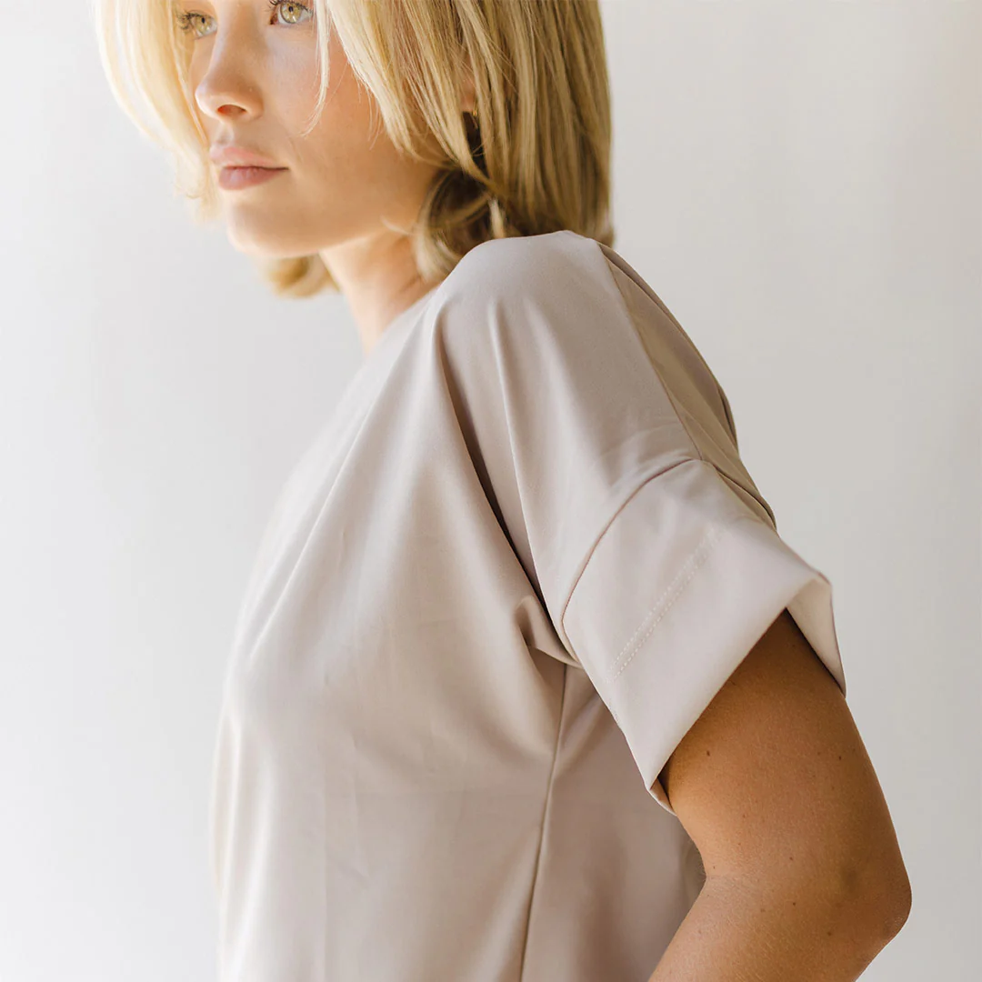 Boss Tee, Cobblestone - Image 8