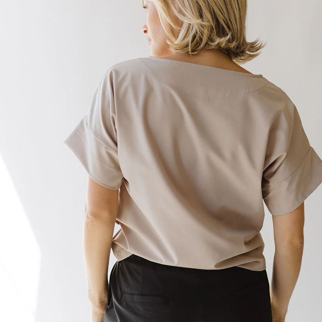 Boss Tee, Cobblestone - Image 9