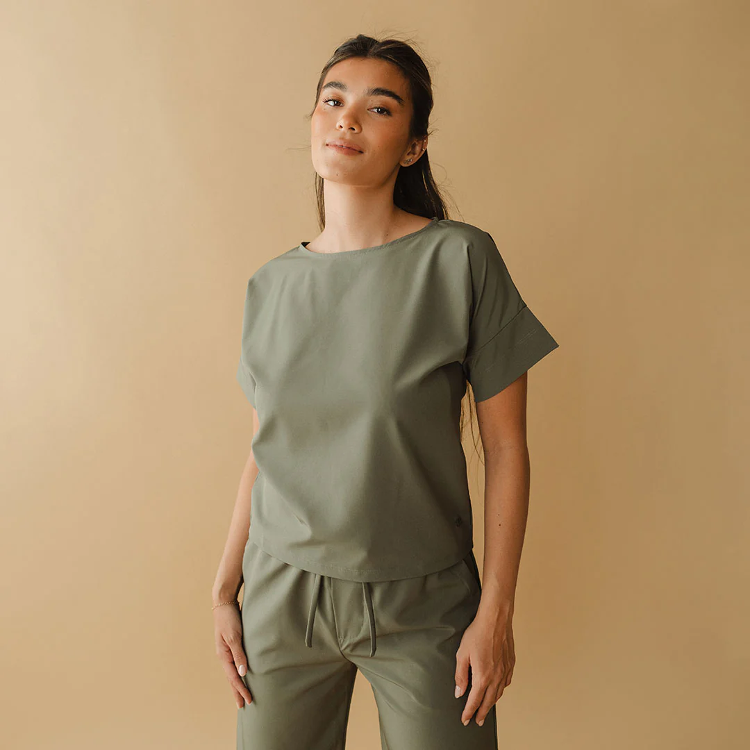 Boss Tee, Olive - Image 3