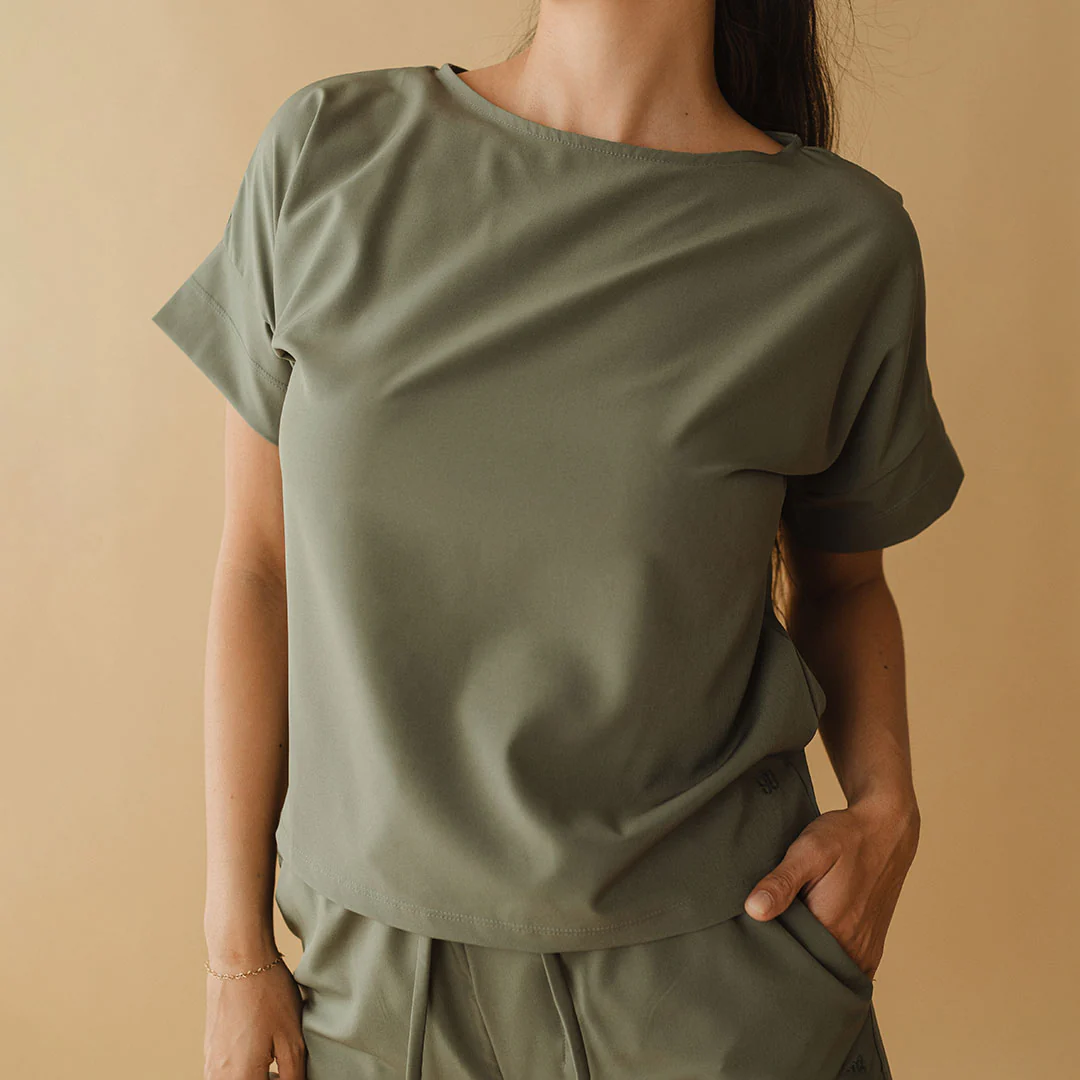 Boss Tee, Olive - Image 5