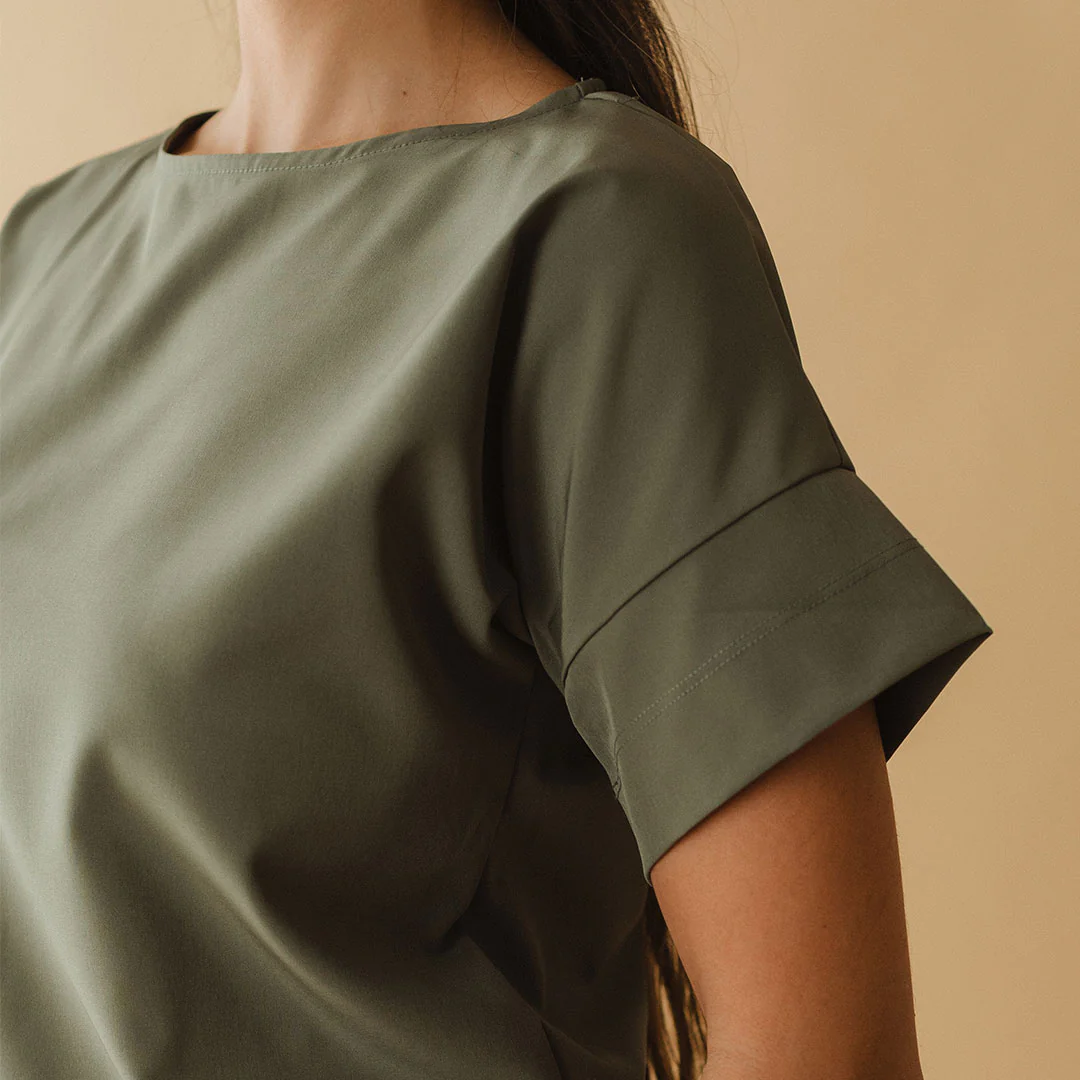 Boss Tee, Olive - Image 6