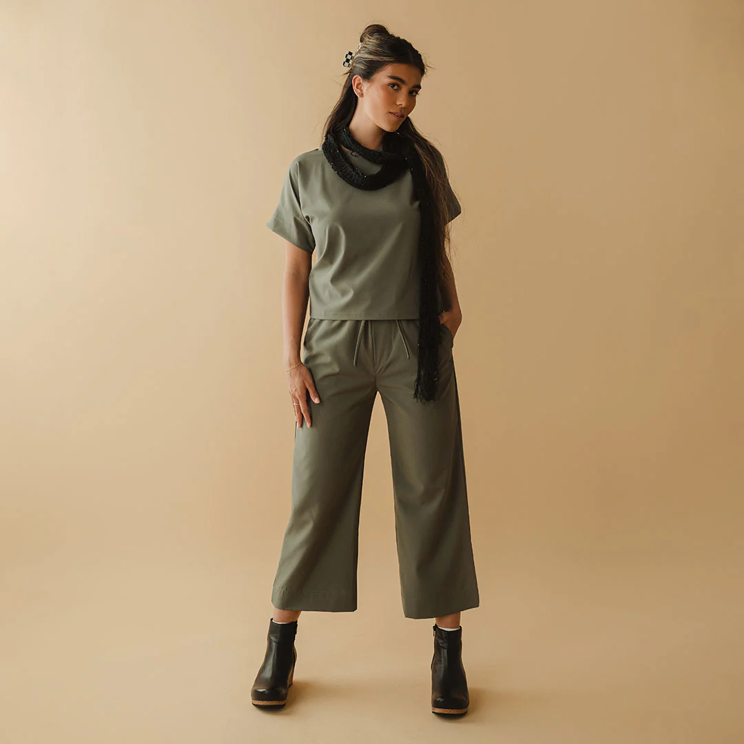 Boss Tee, Olive - Image 7
