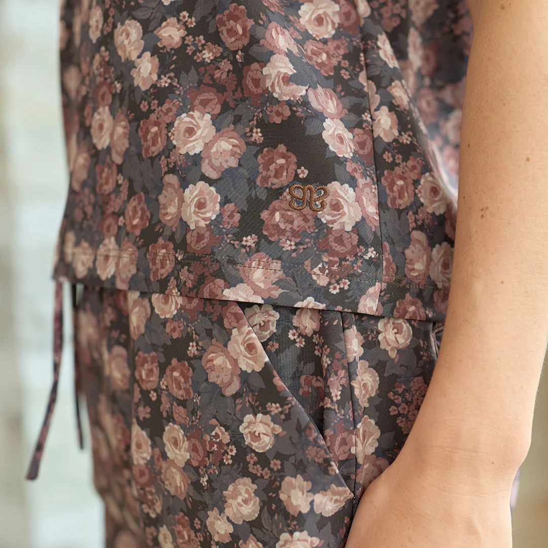 Boss Tee, Walnut Micro Floral - Image 6