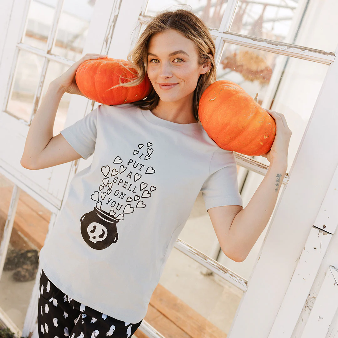Boyfriend Tee, Grey Cauldron - Image 7