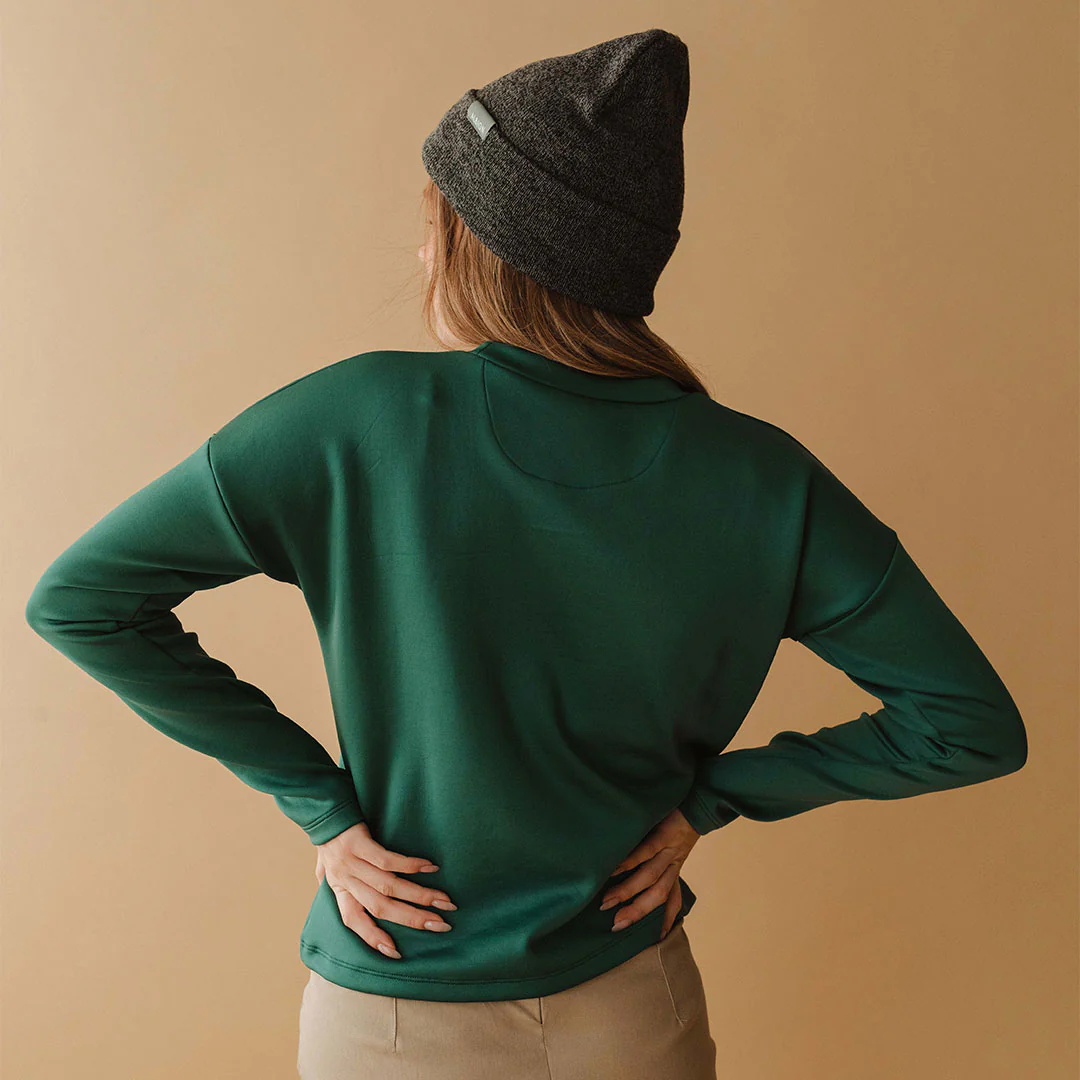 Brighton Pullover, Emerald - Image 4