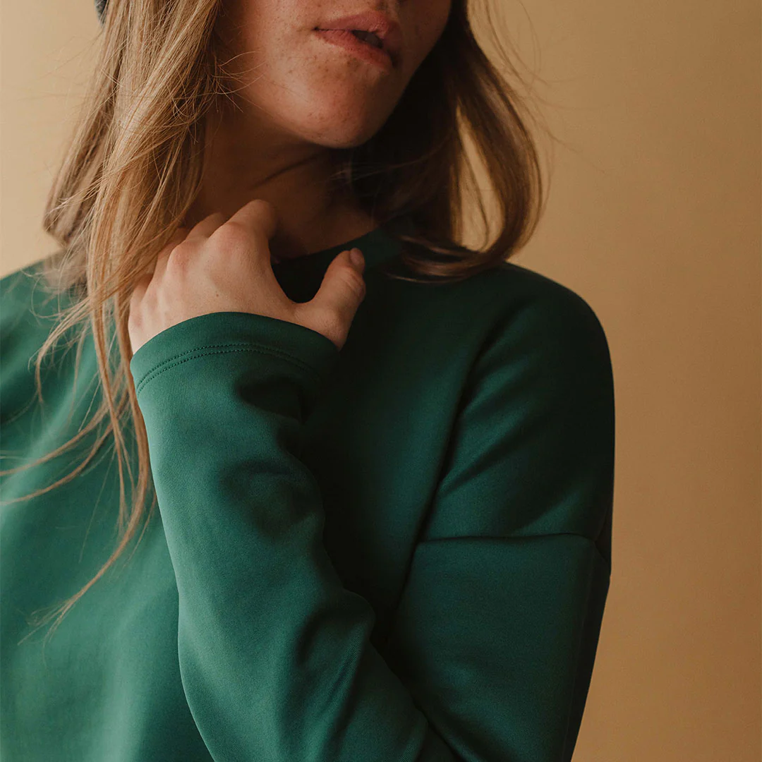 Brighton Pullover, Emerald - Image 7