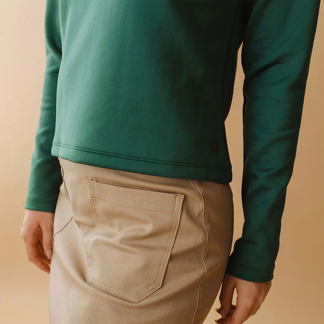 Brighton Pullover, Emerald - Image 8