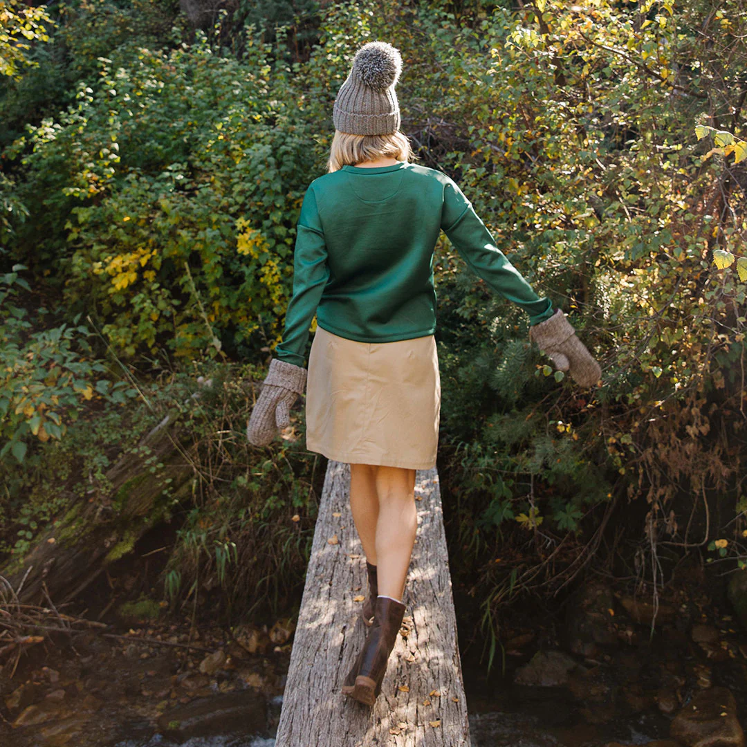 Brighton Pullover, Emerald - Image 9
