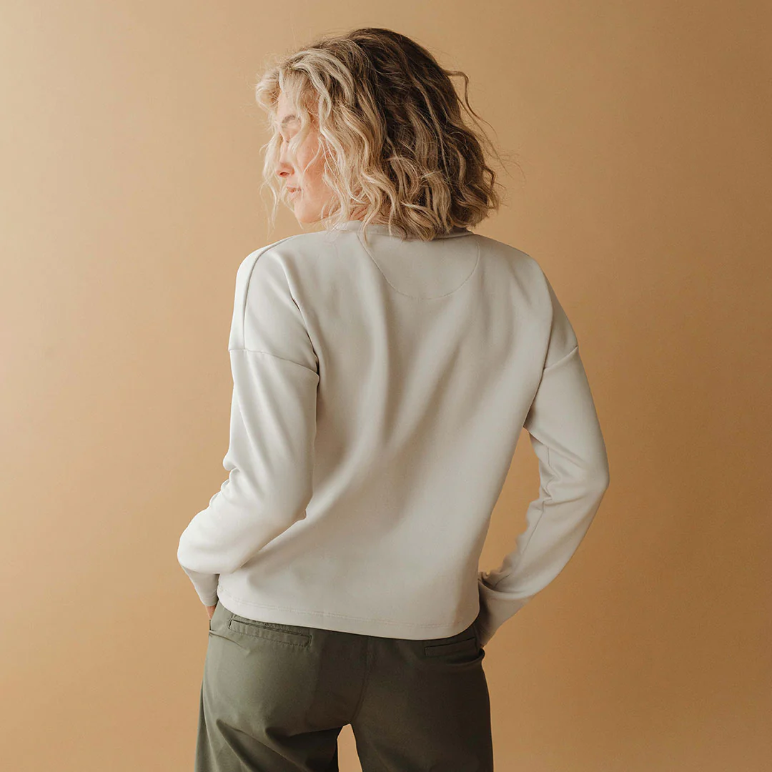 Brighton Pullover, Stone - Image 4